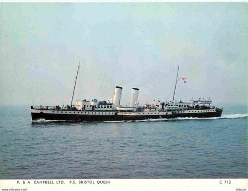Carte postale bateaux - carte,