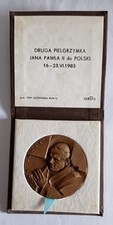 Médaille en bronze de Jean Paul II 1983