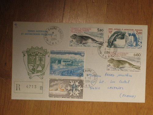 Taaf lettre 1984 alfred - lettre, fauret