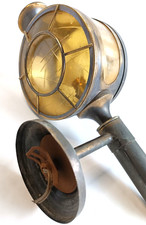 Grande et magnifique lanterne de calèche en laiton