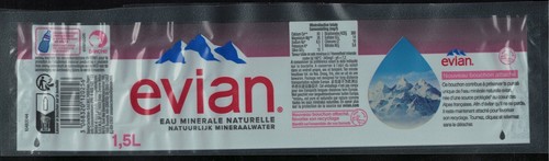 France etiquette eau minérale - eau,