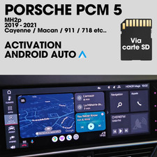 Activation Android Auto Porsche  PCM 5