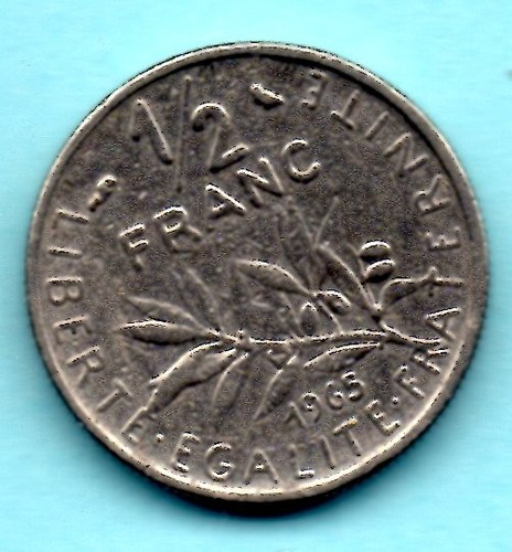 Piece france franc - france,