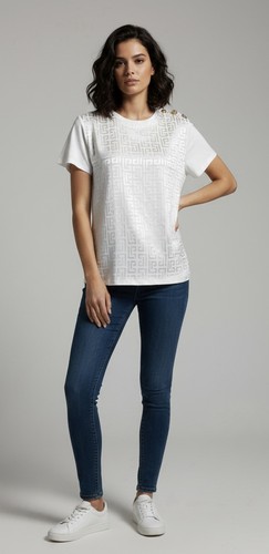 Balmain luxe shirt femme - balmain,