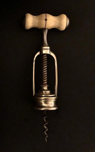 Antique french corkscrew - antique,