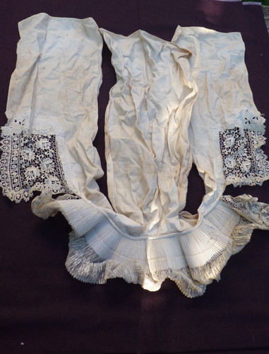 Col breton costume - col,