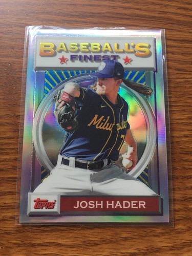 Josh hader 2020 topps - hader,