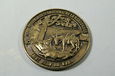 MEDAILLE COMMEMORATIVE, randonnée, Stevenson, Modestine, âne, St Jeandu Gard