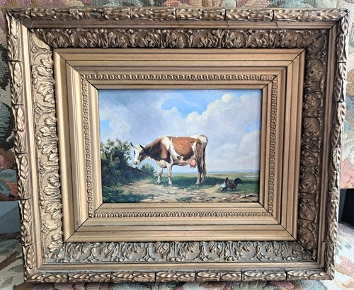 Tableau huile sur - , panneau