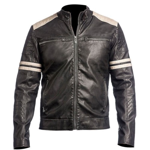 Manteau mode cuir - de,