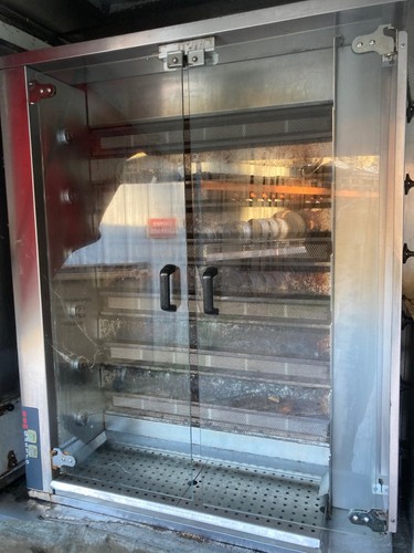 Rotissoire inox gaz - rotissoire, a