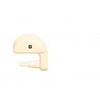 Support gauche pour toboggan - support,