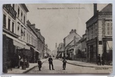 Romilly sur Seine (Aube) - Rue de la Boule d'Or - Commerces, Café de la Gare