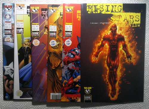 Lot comics rising - de,