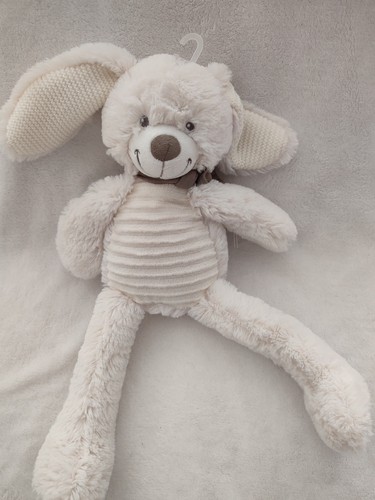 Peluche doudou lapin blanc - peluche,