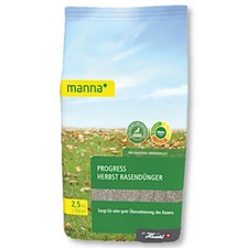 Manna Progress engrais pour gazon d’automne 2,5 kg engrais à gazon, automne,