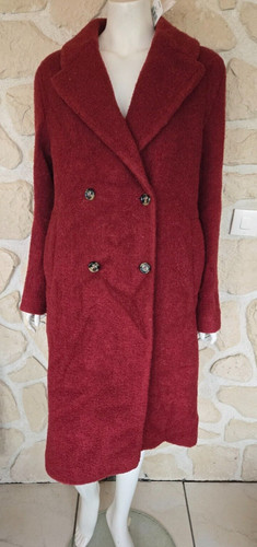 Manteau bordeaux suzette - bordeaux,