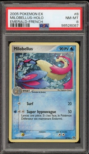 Carte pokémon milobellus - carte,