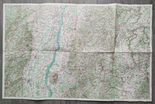 Carte d'état major Alsace et