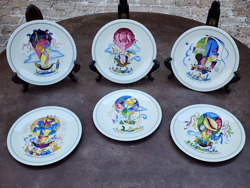 Lot assiettes dessert - 6,