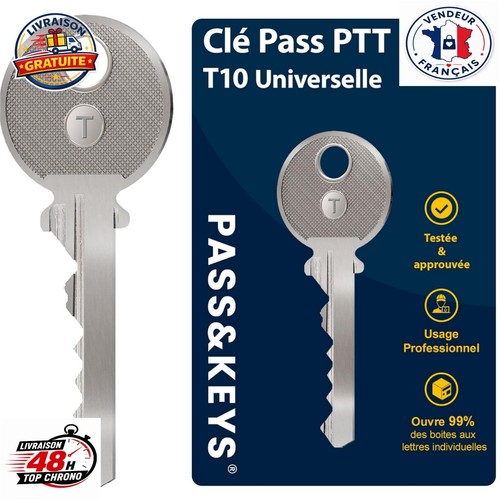 Clé pass ptt - clé, universelle