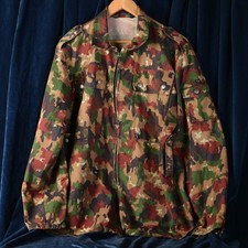 Veste camouflée  Alpenflage Militaire Armée Suisse T 84 / 85