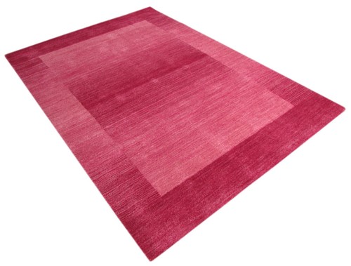 Tapis rose 100 - 100%, laine