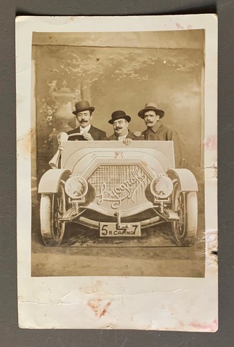 Carte photo ancienne - carte, décor