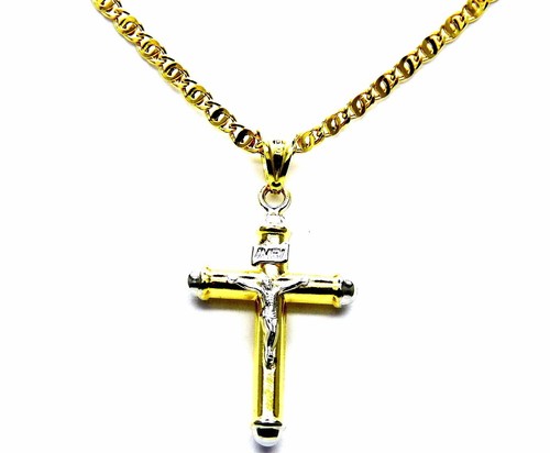 Collier homme jaune 18k 750 - collier,