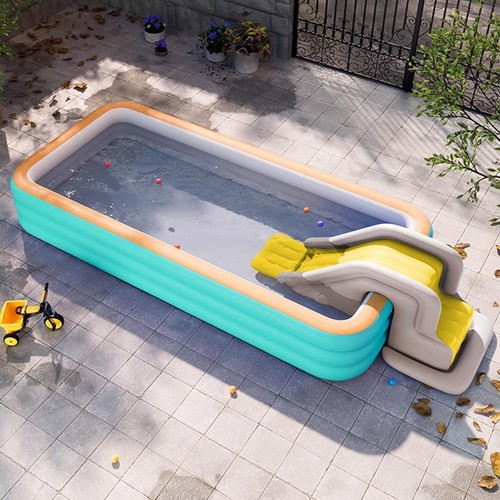 Toboggan aquatique gonflable - aquatique,
