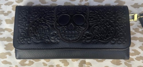 Loungefly faux leather skull - loungefly,