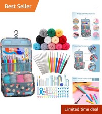 130-Piece Beginner Crochet Kit