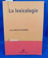 Niklas-Salm La lexicologie ...