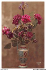 AGXP1-0020-FLEURS - Pot de fleurs - Rose - Marguerite - Oeillet