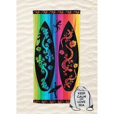 SERVIETTE DE PLAGE en éponge