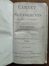 Ancien livre (sans date) 