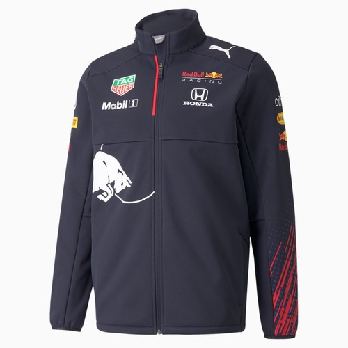New red bull printed softshell - new,