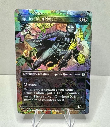 Spider man noir - spider-man, (borderless)