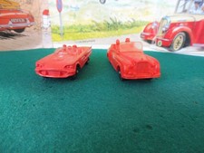 Tomte et Laerdal Lot de 2 voitures Bentley et Ford thunderbird cabriolets rouges