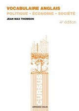 Vocabulaire anglais: Politique