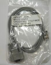 Cable cordon adaptateur série DB9 femelle vers RJ45 3400372300 MGE