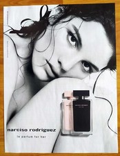 Publicité Papier - Parfum "for her" de Narciso Rodriguez de 2024