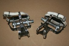 VINTAGE PEDALES VELO MADE IN FRANCE NO LYOTARD CALE PIEDS SL 2000  14 x 125 1980