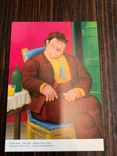 Carte postale 14x10 - carte, peintre