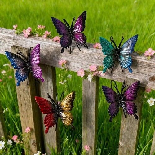 Pour décor papillon - pour, en