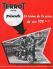 *PUB MOTO TERROT E.D.L 125 année 1956 ( ref 83 )