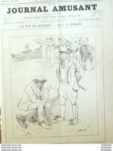 Journal amusant 1890 1779 - le, #