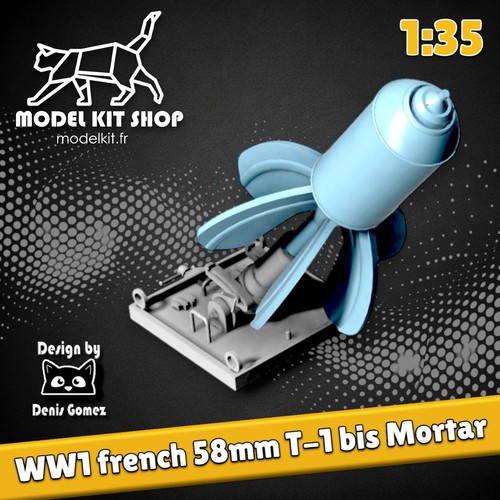 Ww1 mortier de - 1:35,