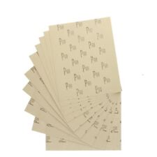 20 pièces feuilles abrasives assorties de papier de verre pour métal bois pla...