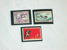 3 images stickers panini OLYMPIA 1896-1972  TIMBRES STAMPS 